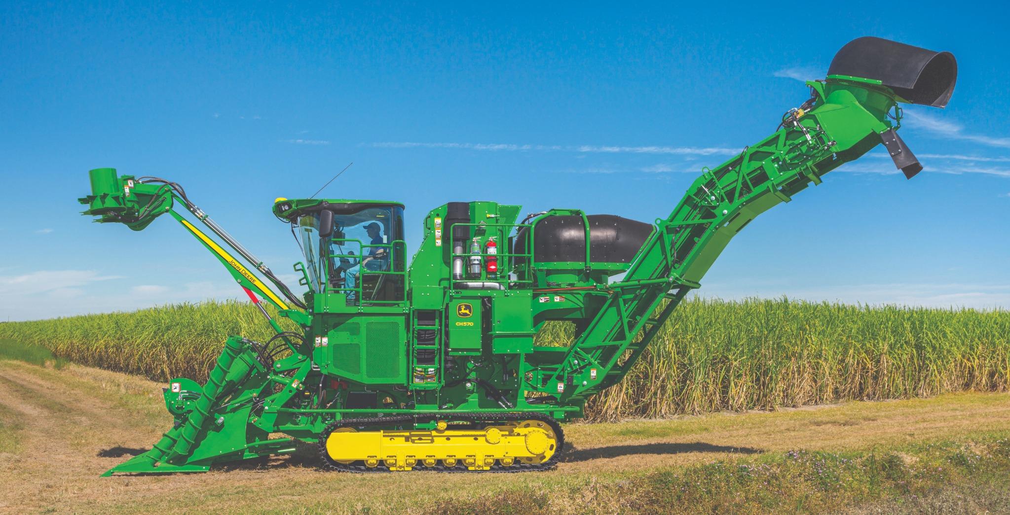 COLHEDORA DE CANA CH570 E CH670 OPERAÇÃO E AJUSTES